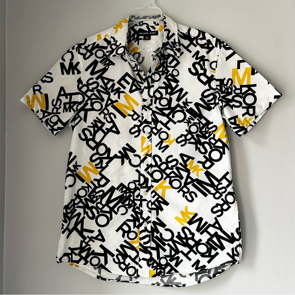 Michael Kors short-sleeve button-down shirt - Men’s Size M